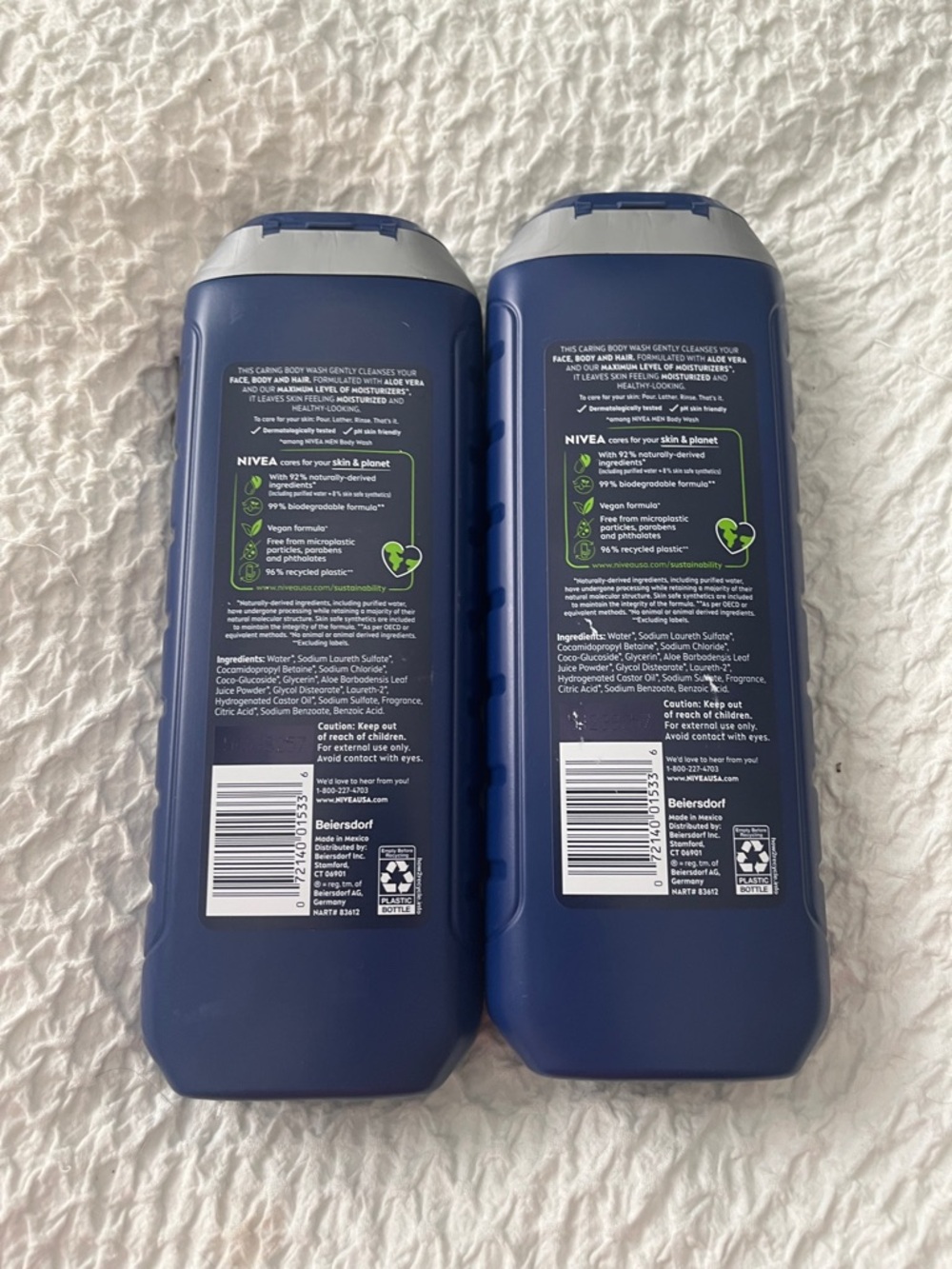 NWT Nivea Men Body Washes Maximum Hydration - Picture 3 of 6